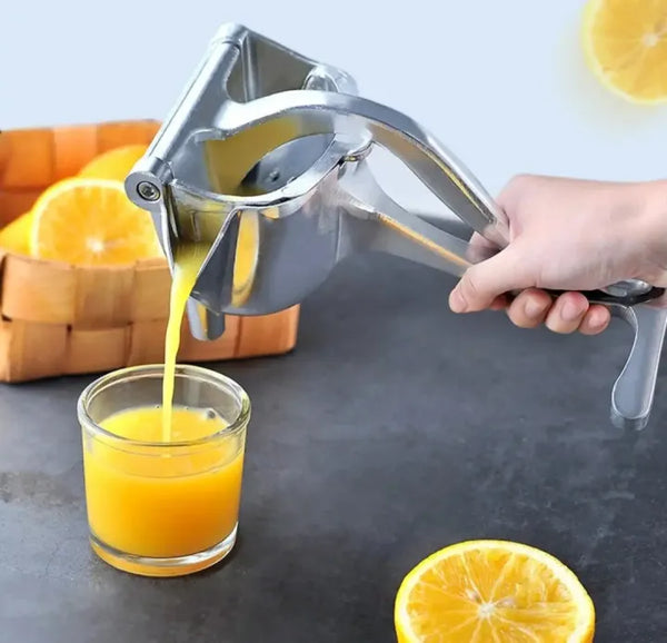 Manual Alloy Fruit Juicer & Stainless Steel Lemon Squeezer