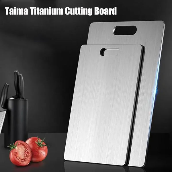 Pure Titanium Double-Sided Cutting Board