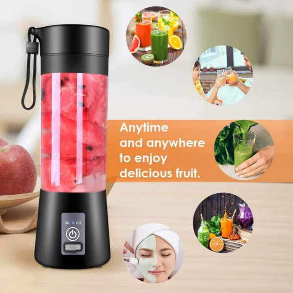 Portable Rechargeable Juicer Cup & Smoothie Maker"